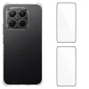 Pack Xiaomi 15T | Coque Coins Renforcés Transparente avec 2 Verre Trem