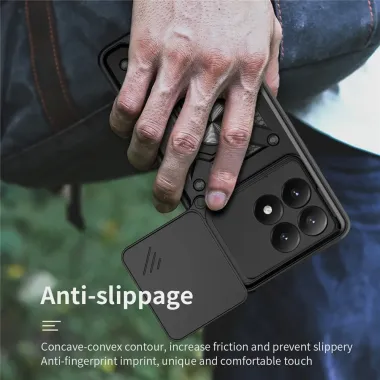 Coque Xiaomi 15T Camera Slide Fonction Support