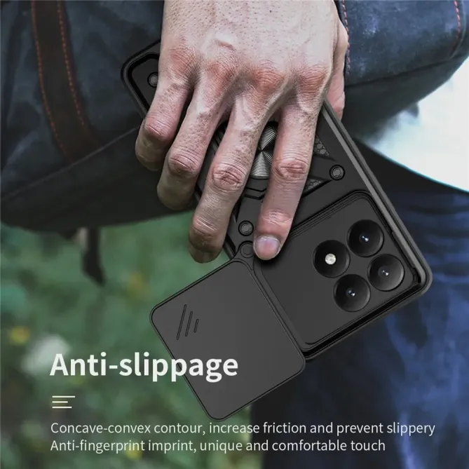 Coque Xiaomi 15T Camera Slide Fonction Support
