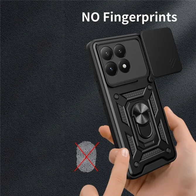 Coque Xiaomi 15T Camera Slide Fonction Support