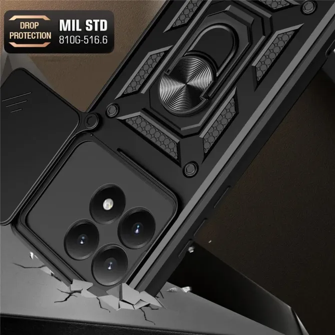 Coque Xiaomi 15T Camera Slide Fonction Support