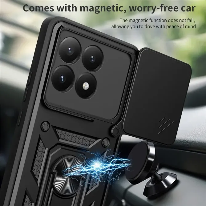 Coque Xiaomi 15T Camera Slide Fonction Support