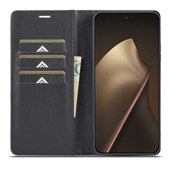 Flip cover Xiaomi 15T fibre de carbone Horizontal Stripe