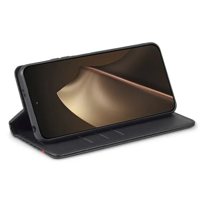 Flip cover Xiaomi 15T fibre de carbone Horizontal Stripe