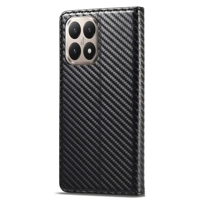 Flip cover Xiaomi 15T fibre de carbone Vertical Stripe