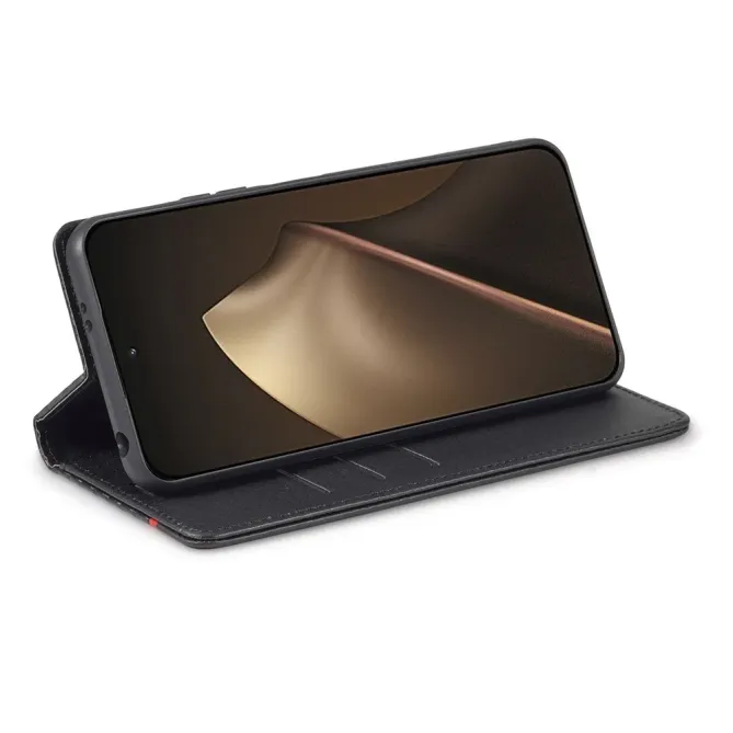Flip cover Xiaomi 15T fibre de carbone Vertical Stripe