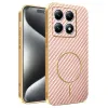 Coque Xiaomi 15T Texture Carbone MagSafe