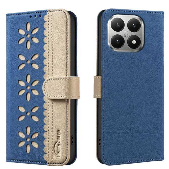 Housse Xiaomi 15T Porte-Cartes Fleurs | BF36