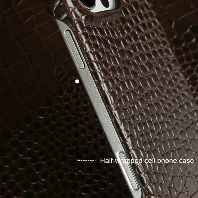 Coque iPhone 16 Pro Max Cuir Crocodile | LODGE