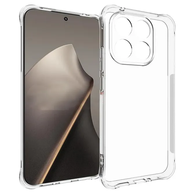 Pack Xiaomi 15T | Coque Coins Renforcés Transparente avec Verre Trempé