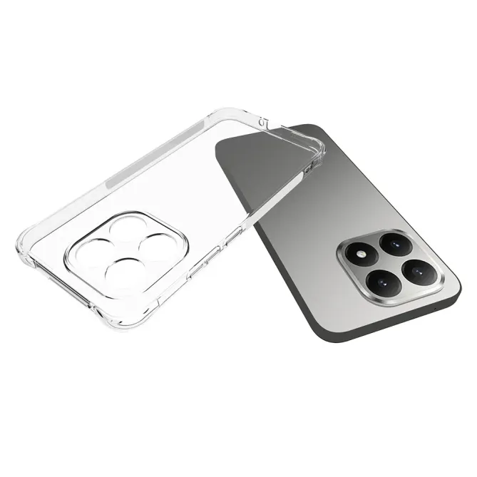 Pack Xiaomi 15T | Coque Coins Renforcés Transparente avec Verre Trempé