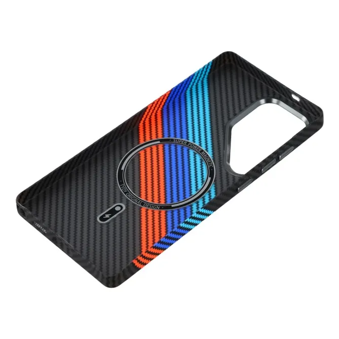 Coque Samsung Galaxy S25 Ultra Carbone Bleu | Collection Graphyx