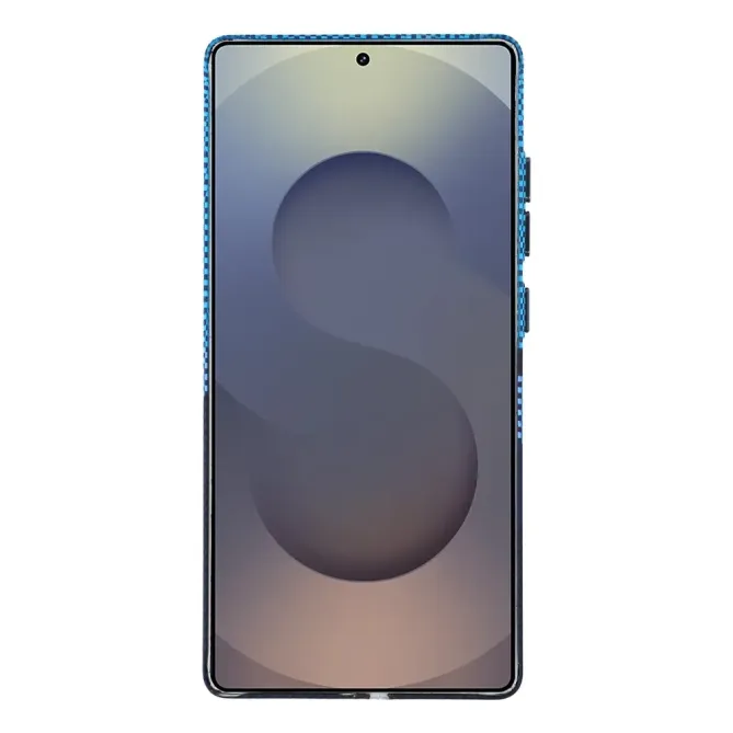 Coque Samsung Galaxy S25 Ultra Paysage Pixel Bleu | Collection Altitud