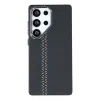 Coque Samsung Galaxy S25 Ultra Carbone & Ligne Pixel | Collection Stra