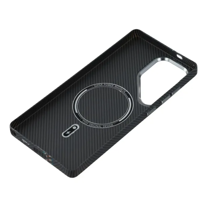 Coque Samsung Galaxy S25 Ultra Carbone & Ligne Pixel | Collection Stra