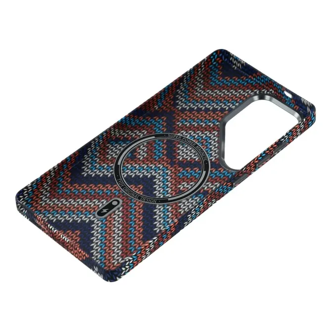 Coque Samsung Galaxy S25 Ultra Tricot Chevron | Collection Cosy