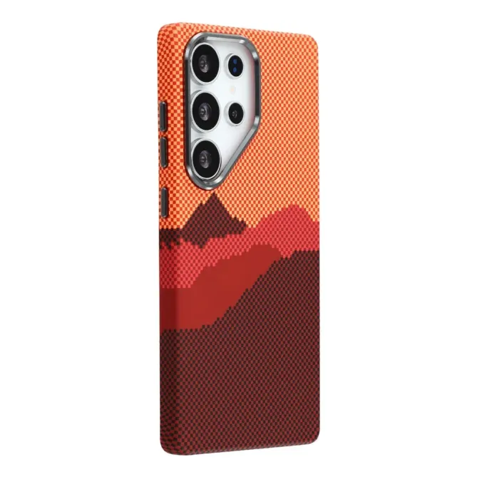 Coque Samsung Galaxy S25 Ultra Paysage Sunset Pixel | Collection Volca