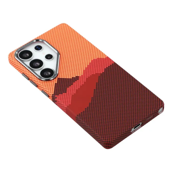 Coque Samsung Galaxy S25 Ultra Paysage Sunset Pixel | Collection Volca