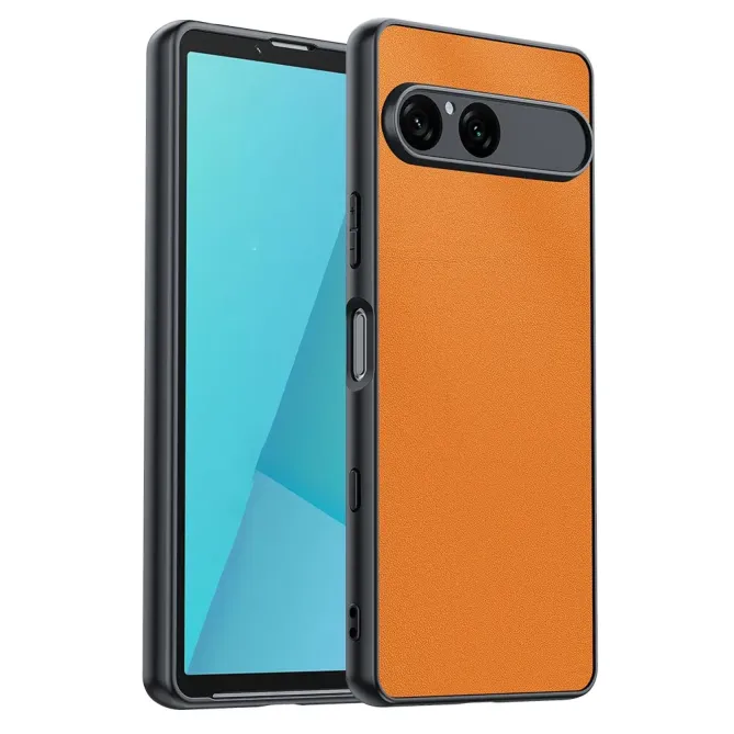 Coque Sony Xperia 10 VII Simili Cuir Minimaliste | Collection Pure