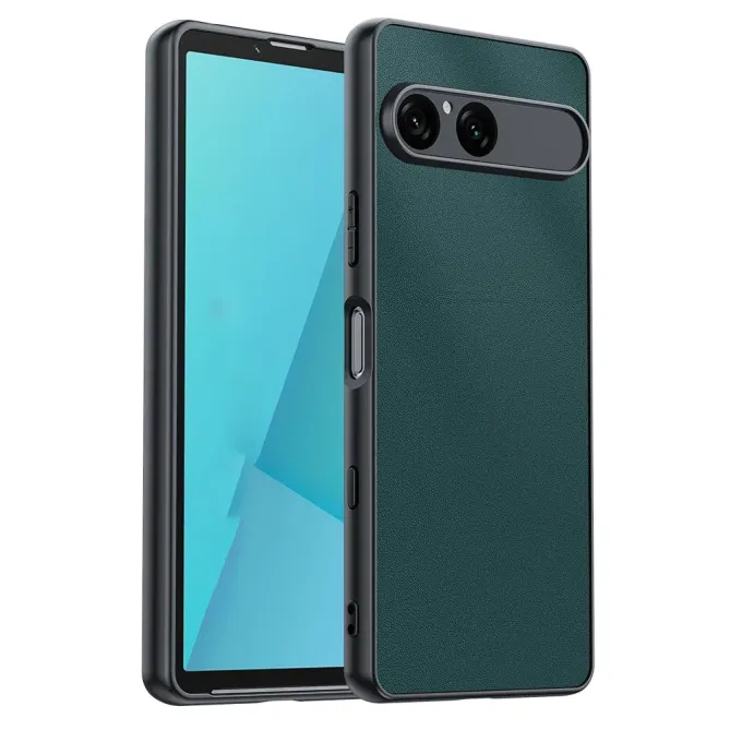 Coque Sony Xperia 10 VII Simili Cuir Minimaliste | Collection Pure