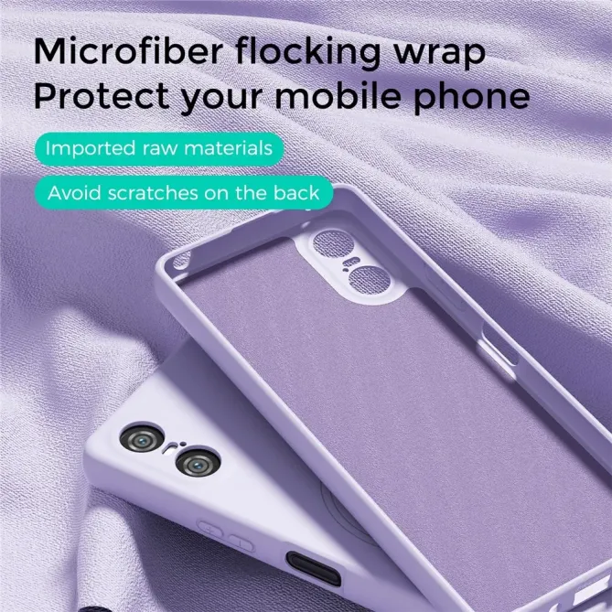 Coque Sony Xperia 10 VI Silicone Touch Compatible MagSafe