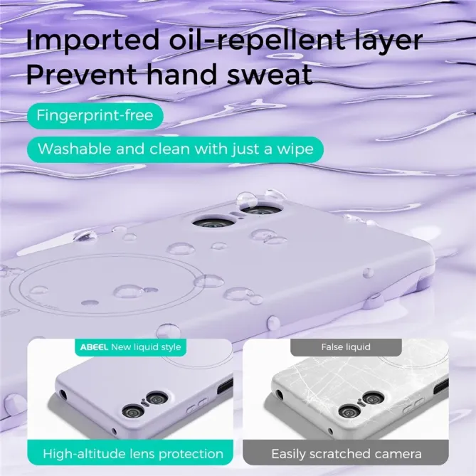 Coque Sony Xperia 10 VI Silicone Touch Compatible MagSafe