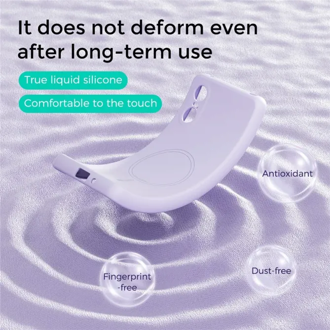 Coque Sony Xperia 10 VI Silicone Touch Compatible MagSafe