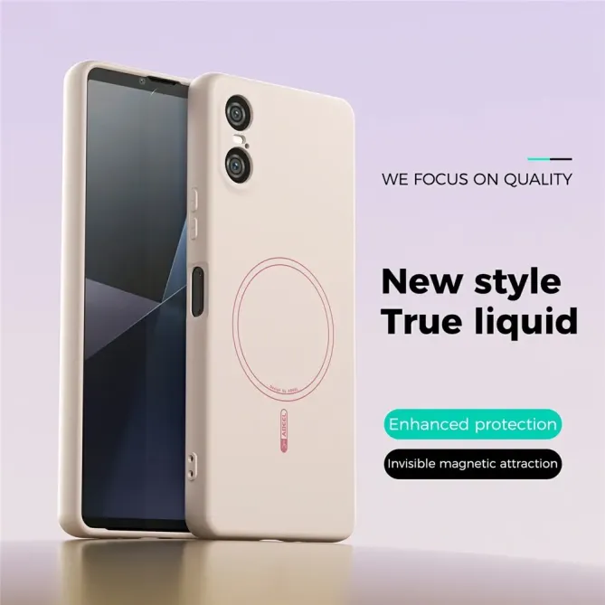 Coque Sony Xperia 10 VI Silicone Touch Compatible MagSafe