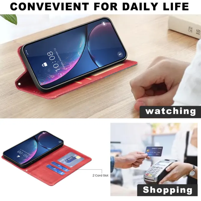 Flip Cover Oppo A6 Pro Célinia Style Cuir Porte Cartes