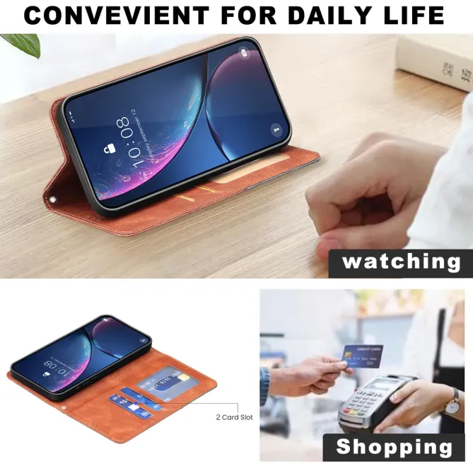 Flip Cover Oppo A6 Pro Célinia Style Cuir Porte Cartes