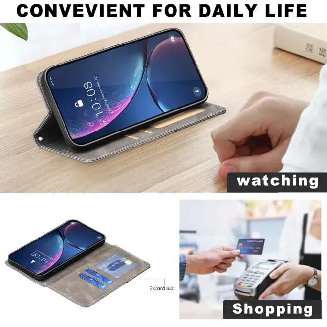 Flip Cover Oppo A6 Pro Célinia Style Cuir Porte Cartes