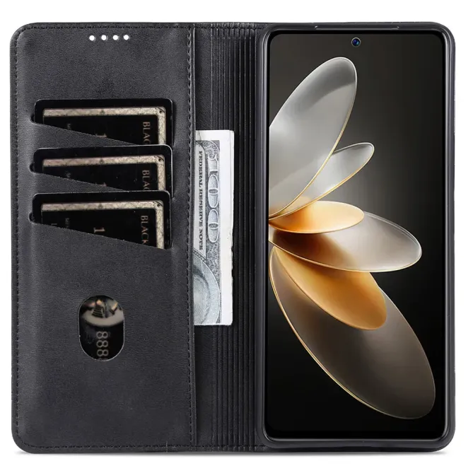 Étui à rabat AZNS pour Oppo A6 Pro