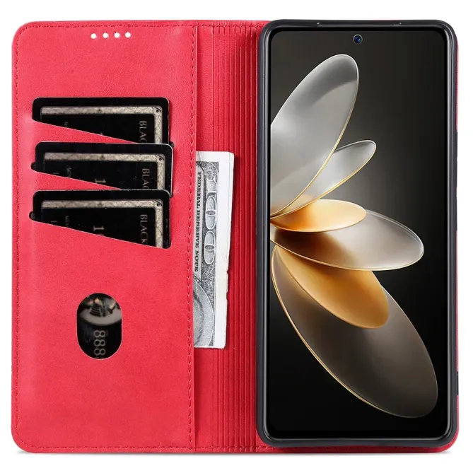 Étui à rabat AZNS pour Oppo A6 Pro