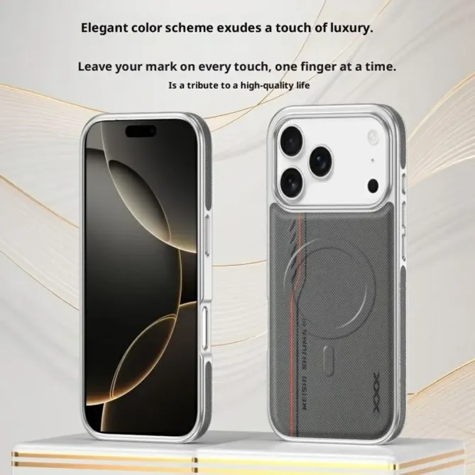 Coque iPhone 17 Pro Max Motif Diamant MagSafe | Vertex