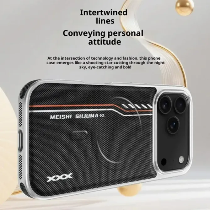 Coque iPhone 17 Pro Max Motif Diamant MagSafe | Vertex