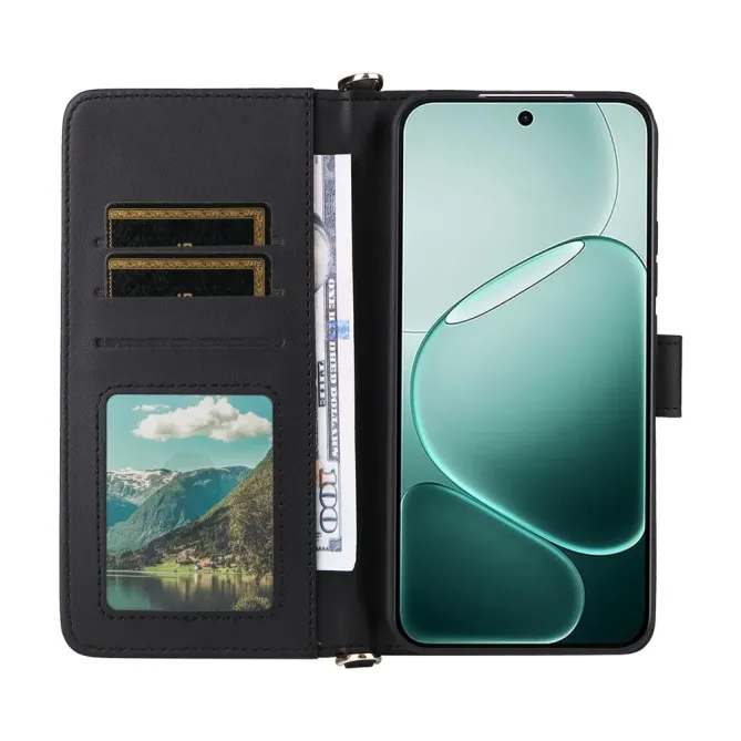 Housse Oppo A6 Pro Bandoulière Matelassée