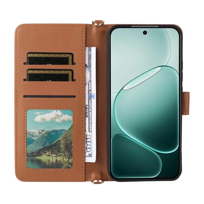 Housse Oppo A6 Pro Bandoulière Matelassée