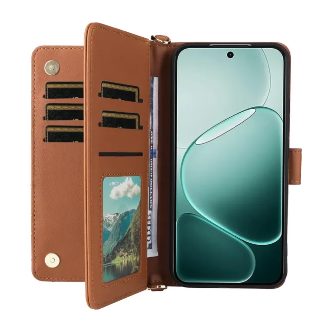 Housse Oppo A6 Pro Bandoulière Matelassée