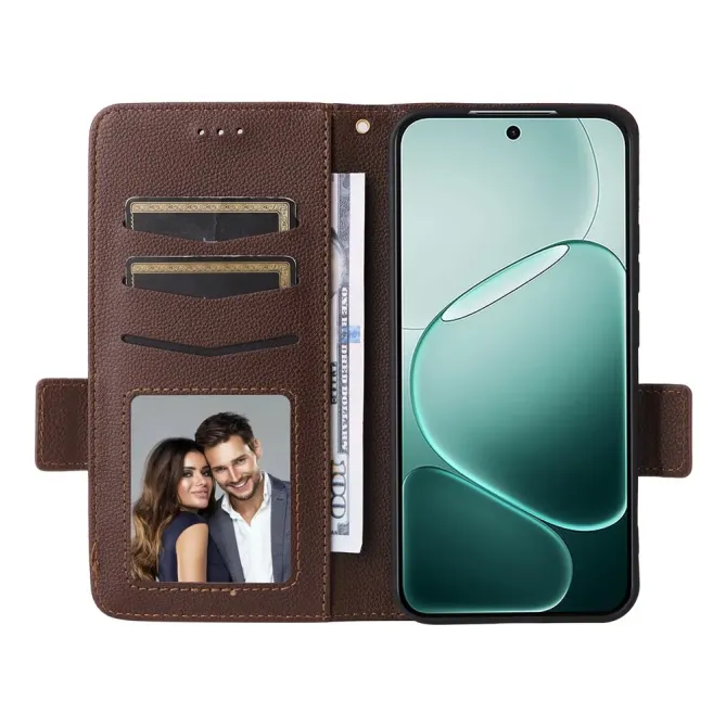 Housse Oppo A6 Pro effet cuir à Lanière | FOLKEN