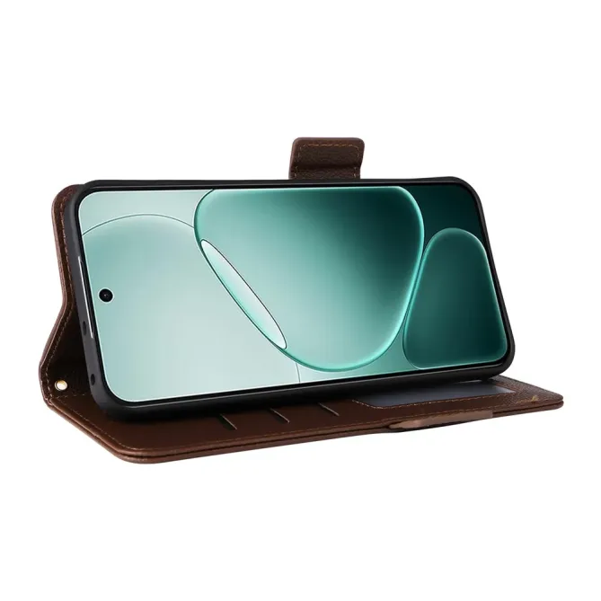 Housse Oppo A6 Pro effet cuir à Lanière | FOLKEN