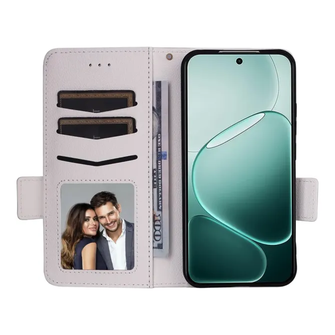 Housse Oppo A6 Pro effet cuir à Lanière | FOLKEN