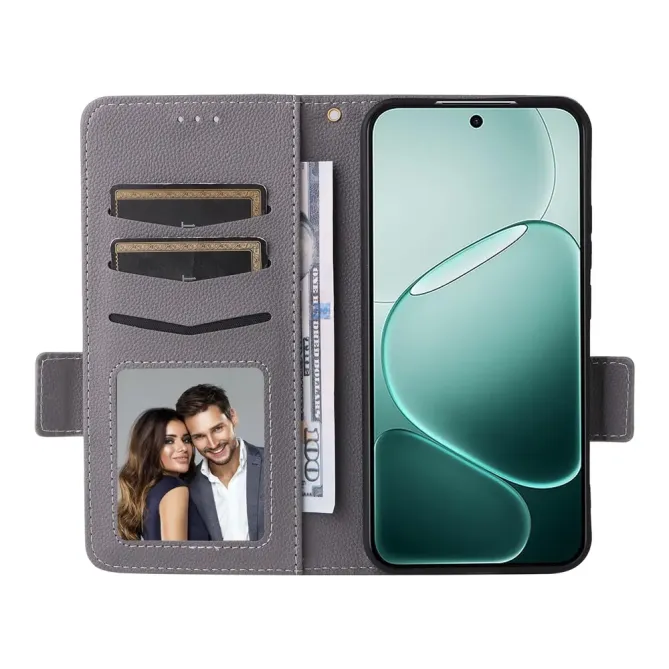 Housse Oppo A6 Pro effet cuir à Lanière | FOLKEN