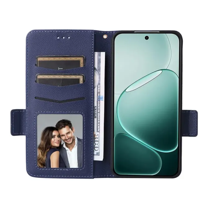 Housse Oppo A6 Pro effet cuir à Lanière | FOLKEN