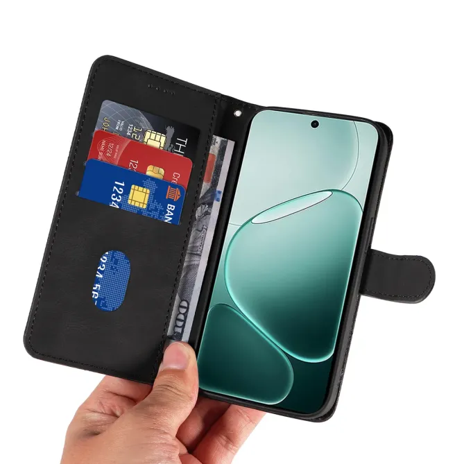 Housse Oppo A6 Pro simili cuir artistique