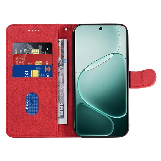 Housse Oppo A6 Pro simili cuir artistique