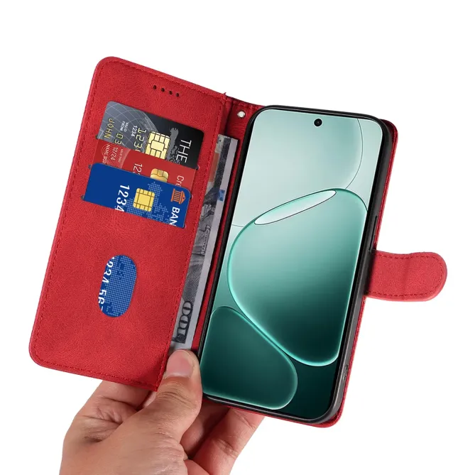 Housse Oppo A6 Pro simili cuir artistique