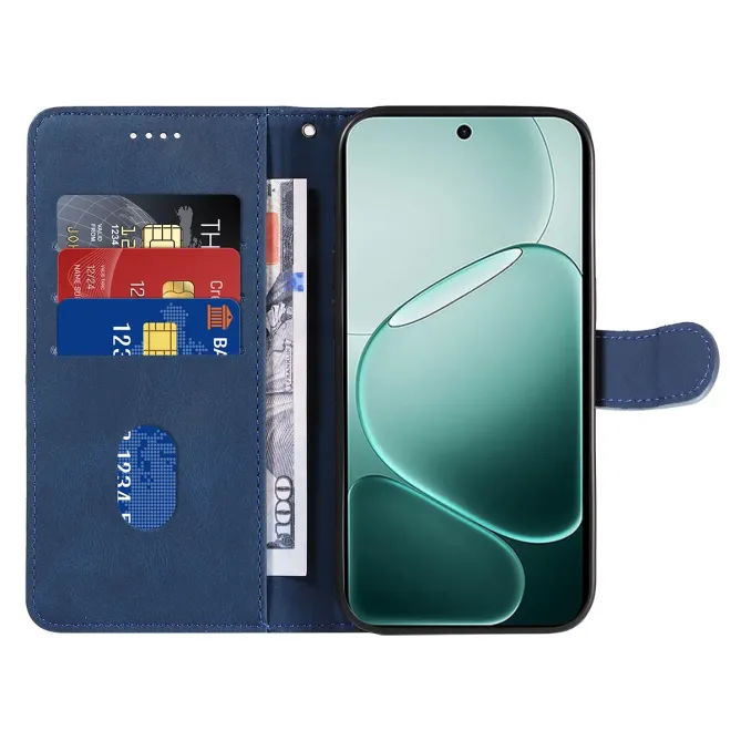 Housse Oppo A6 Pro simili cuir artistique