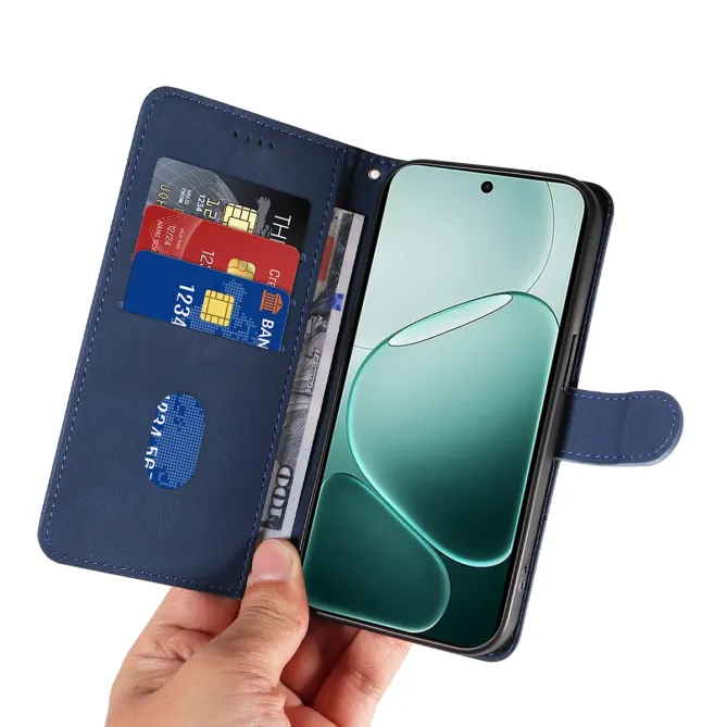 Housse Oppo A6 Pro simili cuir artistique