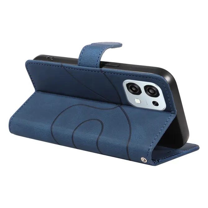 Housse Oppo A6 Pro simili cuir artistique