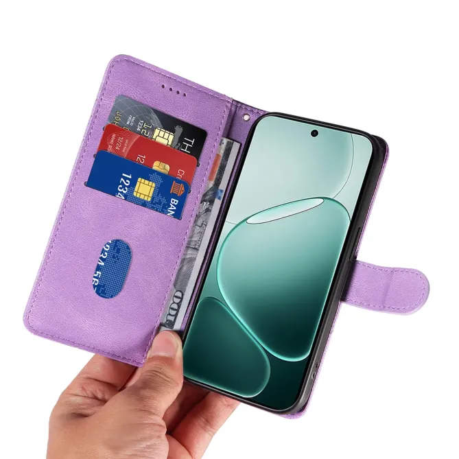 Housse Oppo A6 Pro simili cuir artistique